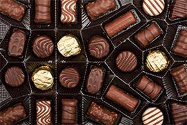 box of 33 chocolates
