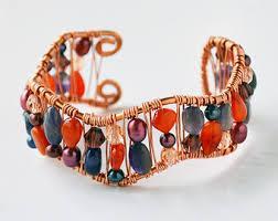 jewellery with elements of Copper