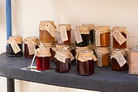 handmade jams and jellies