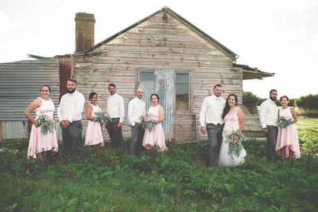 A Colourful Taranaki Wedding (Inspired by The Dress!) by Abi Hackling