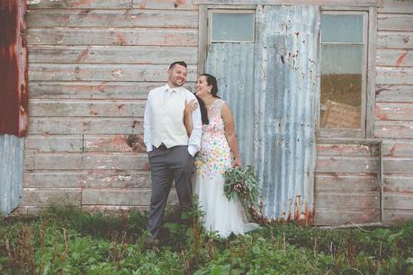 A Colourful Taranaki Wedding (Inspired by The Dress!) by Abi Hackling