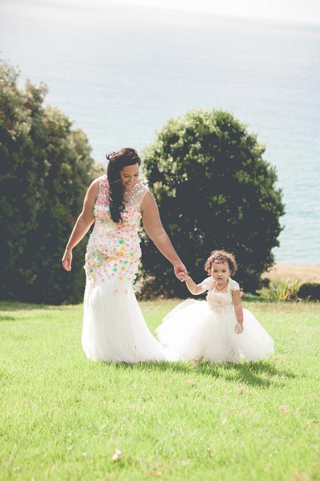 A Colourful Taranaki Wedding (Inspired by The Dress!) by Abi Hackling