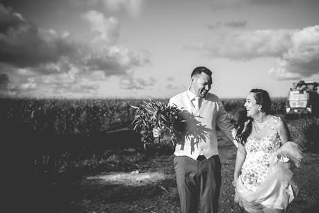 A Colourful Taranaki Wedding (Inspired by The Dress!) by Abi Hackling