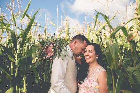 A Colourful Taranaki Wedding (Inspired by The Dress!) by Abi Hackling