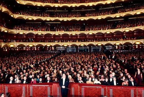 Inside the Met Opera auditorium