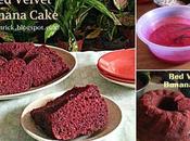 Velvet Banana Cake Recipe