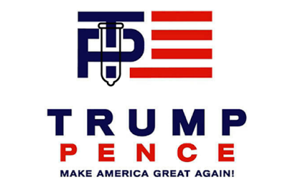 Trump/Pence Logo Only Lasts One Day