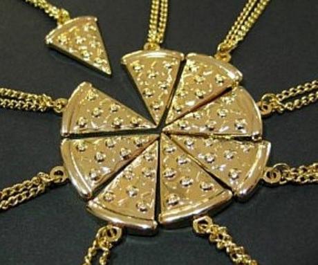 Pizza Friendship Necklace