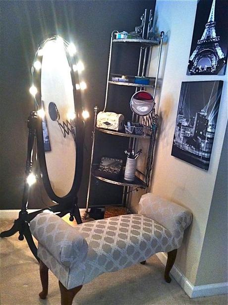 DIY Vanity Table Ideas from Pinterest