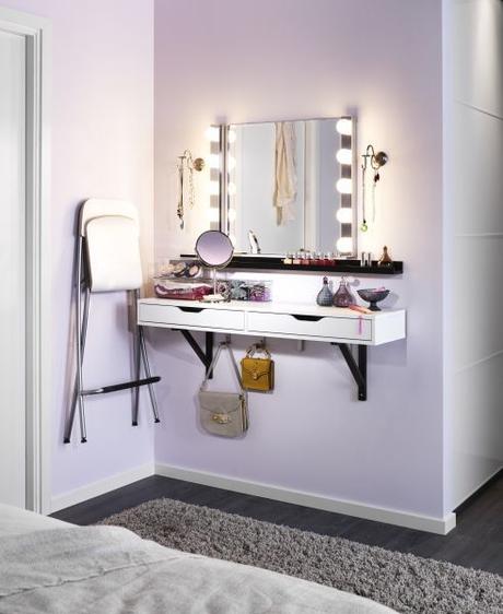 DIY Vanity Table Ideas from Pinterest