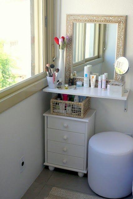 DIY Vanity Table Ideas from Pinterest