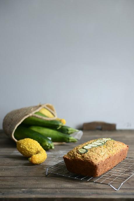 Whole Grain Zucchini Cornbread by With The Grains // www.WithTheGrains.com