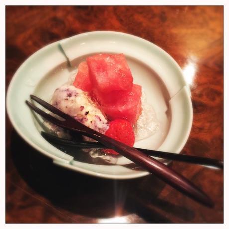 Gion Nanba - watermelon dessert