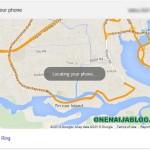 find my phone by google