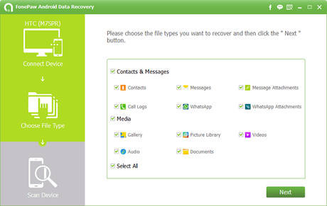 The Best Android Recovery Software: FonePaw Review