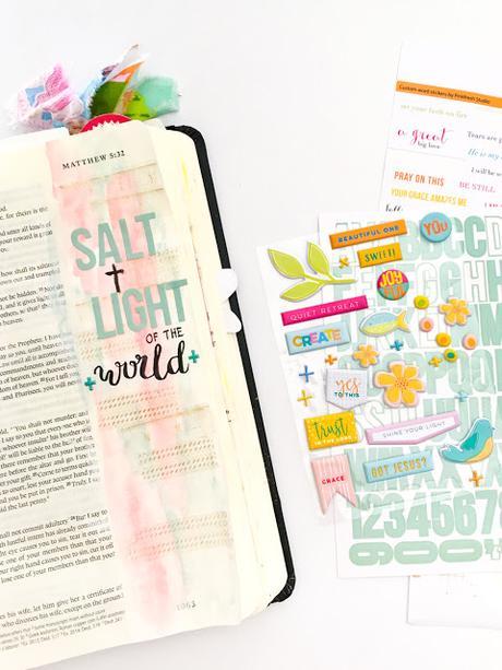 Citrus Twist Kits : Bible Journaling Tutorial