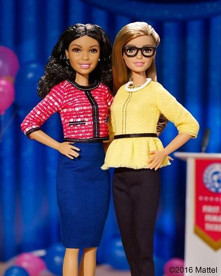 Barbie inspires girls with new President and Vice President Dolls 