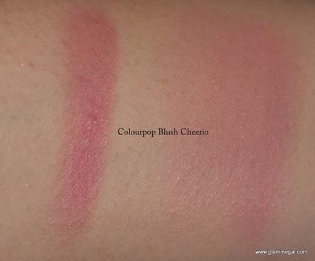 review of Colourpop Cheerio Super Shock Cheek 