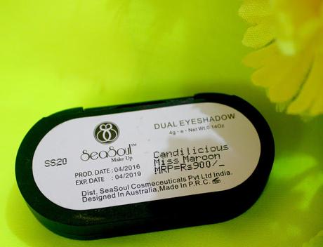 Seasoul Makeup HD Dual Eyeshadow