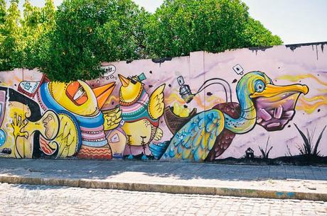 street art in Leça da Palmeira (Matosinhos, Porto, Portugal)