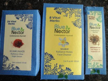 Blue Nectar Luxury Ayurveda Products Haul