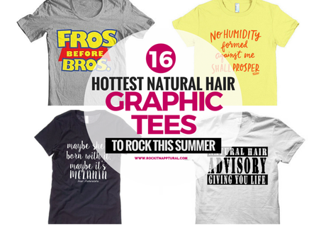 The Hottest Natural Hair Graphic Tees to Rock this Summer