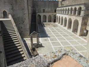 Un castello da film. A castle like in a movie. Miglionico, Basilicata