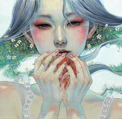 Miho Hirano - delicate beauty - memories of pre-ruin