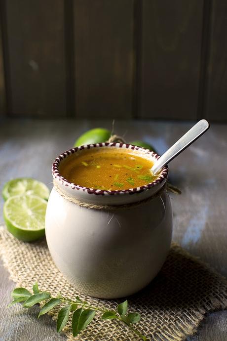 Tangy Indian style Lemon soup