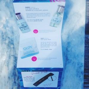 JULY 2016 GLOSSYBOX REVIEW card 2