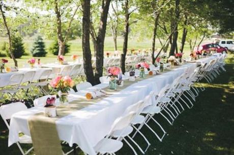 Backyard Reception Ideas Decorations