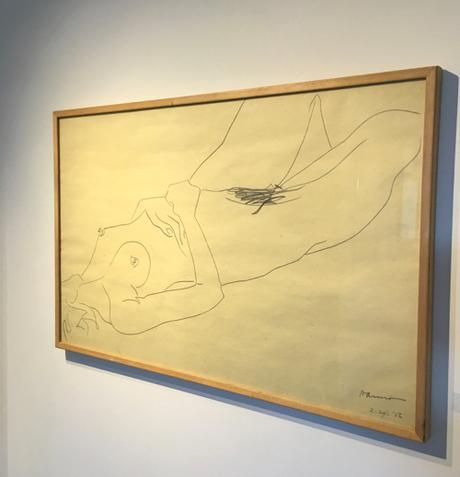 Nude Drawing By Nanno de Groot In Provincetown