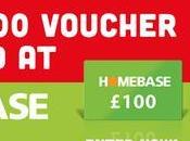 £100 Homebase Voucher with Artificial Grass Direct