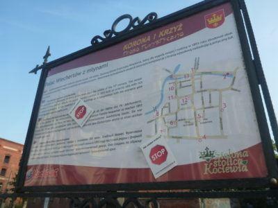 Backpacking in Poland: Top 20 Places to Visit in Starogard Gdański One of the tourist sights as listed on the information board.