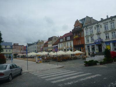 Backpacking in Poland: Top 20 Places to Visit in Starogard Gdański The Rynek (Main Square) by day.