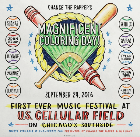 chance the rapper announces music festival