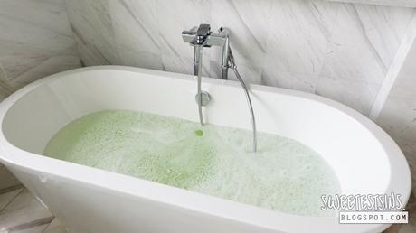 5 Bath Essentials for a DIY Spa lushyuzu and cocoa moisturizing shower gel yuzu bubbleroon review