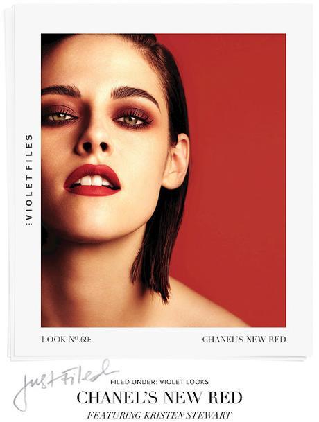 CHANEL's New Red featuring Kristen Stewart