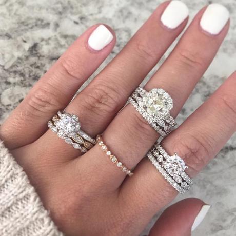 Tacky engagement rings