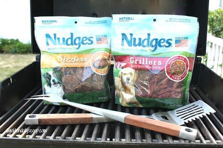 Nudges Wholesome Dog Treats perfect for a barbecue