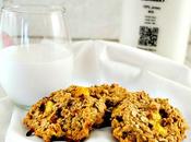 Naturally Sweetened Breakfast Cookies with Oats, Almond, Peaches