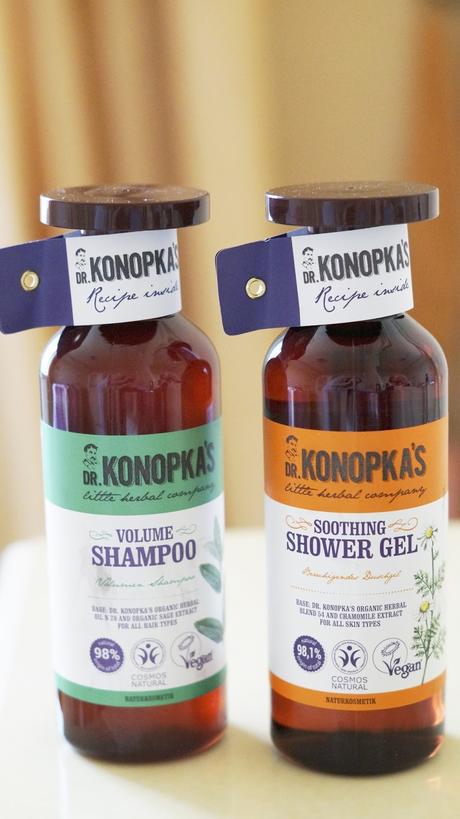 DR. KONOPKA'S VOLUME SHAMPOO AND SOOTHING SHOWER GEL REVIEW