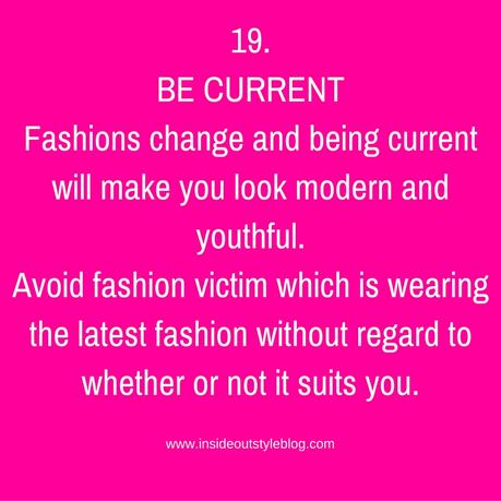 Why you need to update your wardrobe every year