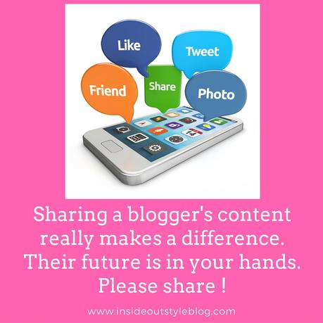 Why sharing a blogger's content makes a positive impact on the world
