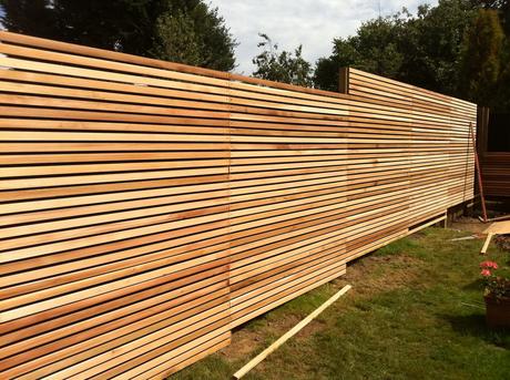 Build With Fences Of Old Wooden For Modern Wood Fence
