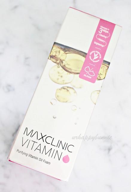 MAXCLINIC VITAMIN Purifying Vitamin Oil Foam + Cloud Embo Masssage Brush Review