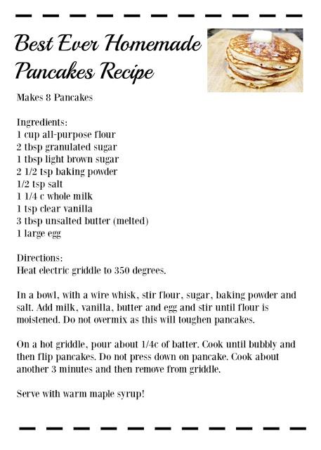 Best ever homemade pancakes recipe!! Make these amazing from-scratch pancakes for your family!!