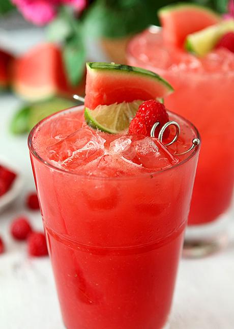Watermelon Raspberry Cooler
