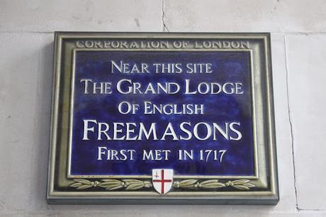 #plaque366 The Grand Lodge of Freemasons