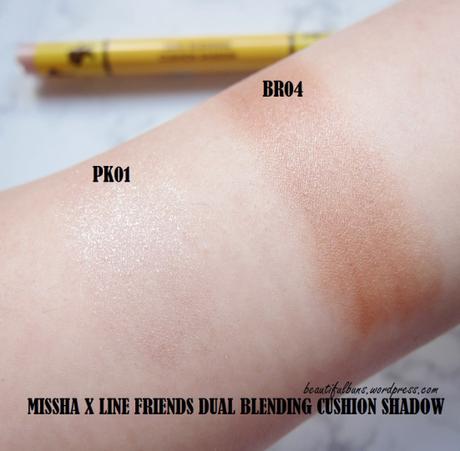 Missha Line Friends Dual Blending Cushion Shadow (6)